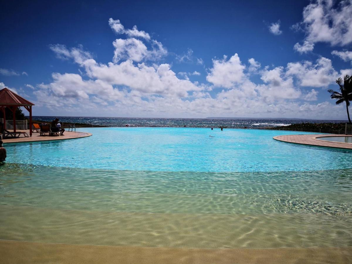 Lelagon Vue Mer, Pieds Dans L'Eau Saint-Francois  Exteriör bild